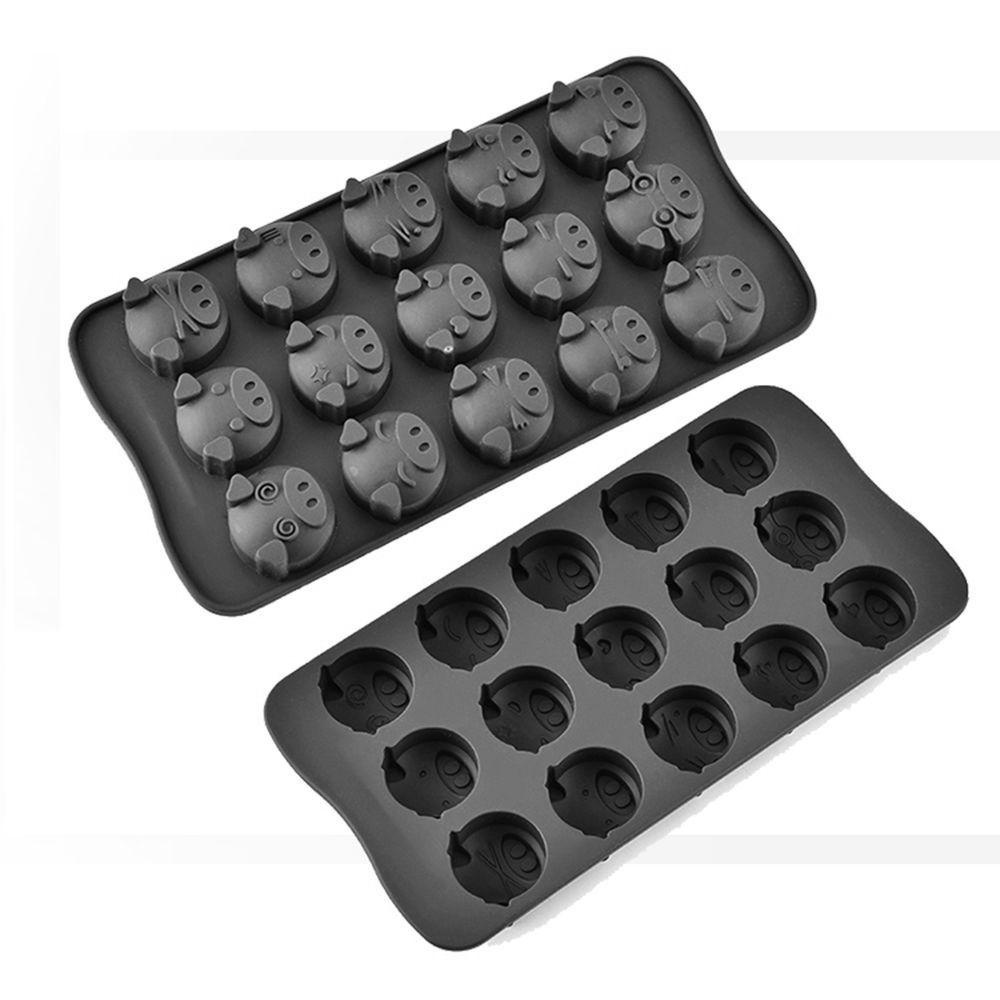 Khuôn Silicone Làm Bánh Hình Chú Heo Đáng Yêu