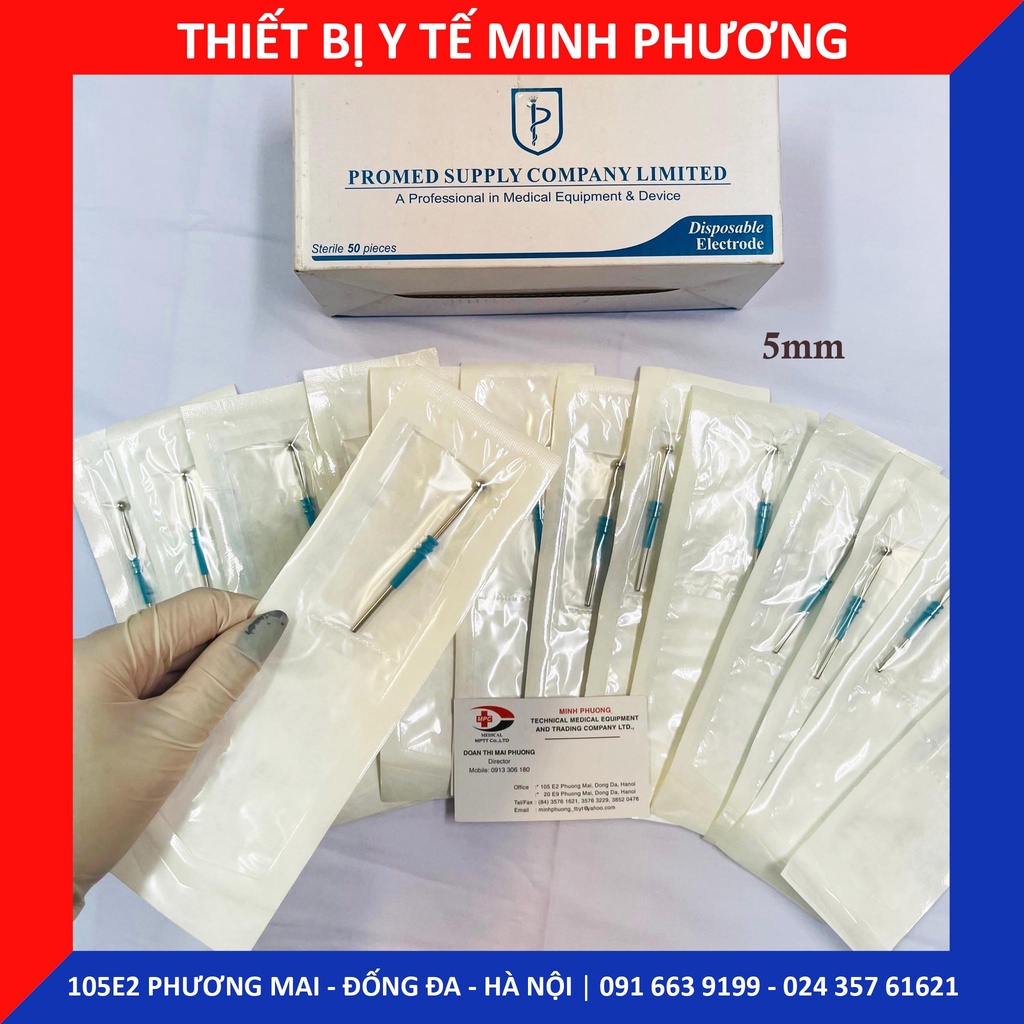 Đầu đốt đầu chùy ngắn PROMED 3mm, 5mm