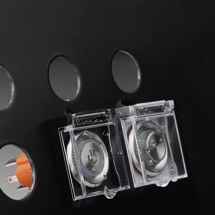 12/16/19/22 / 25mm Nút kim loại Công tắc Bảo vệ Chống thấm Nước Bảo vệ Nắp đậy Bảo vệ Chống bụi Chất liệu nhựa trong suốt có Nắp đậy