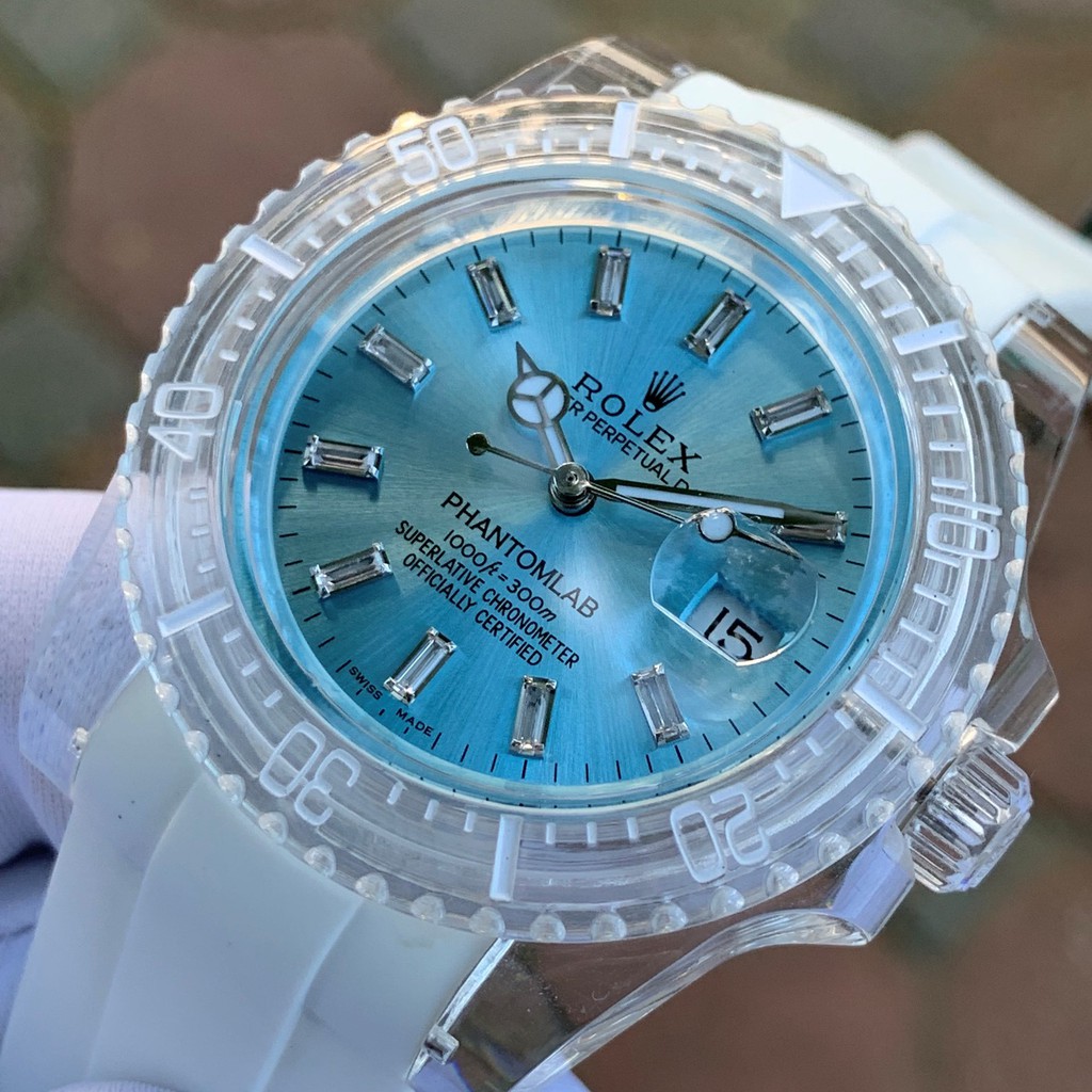 Đồng Hồ Nam RL PHANTOM LAB, Máy Cơ Automatic Thụy Sỹ, Size 41, Lịch Ngày