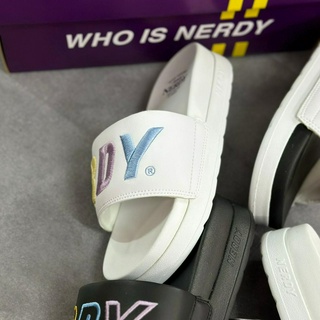 [THANH LÝ LỖ] Dép Nerdy White Multi Hàng Chính Hãng CODE: PNES22AE18 - Fox Sneaker