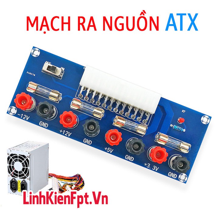 Mạch Ra Nguồn Chuyển Đổi Nguồn ATX .