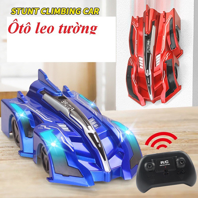 Đồ Chơi Trẻ Em Xe Điều Khiển Từ Xa Leo Tường