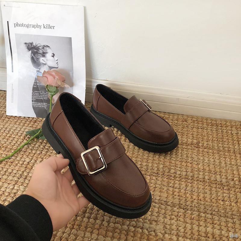 ♂┇✔Giày Da Nữ Thời Trang Phong Cách Vintage | BigBuy360 - bigbuy360.vn