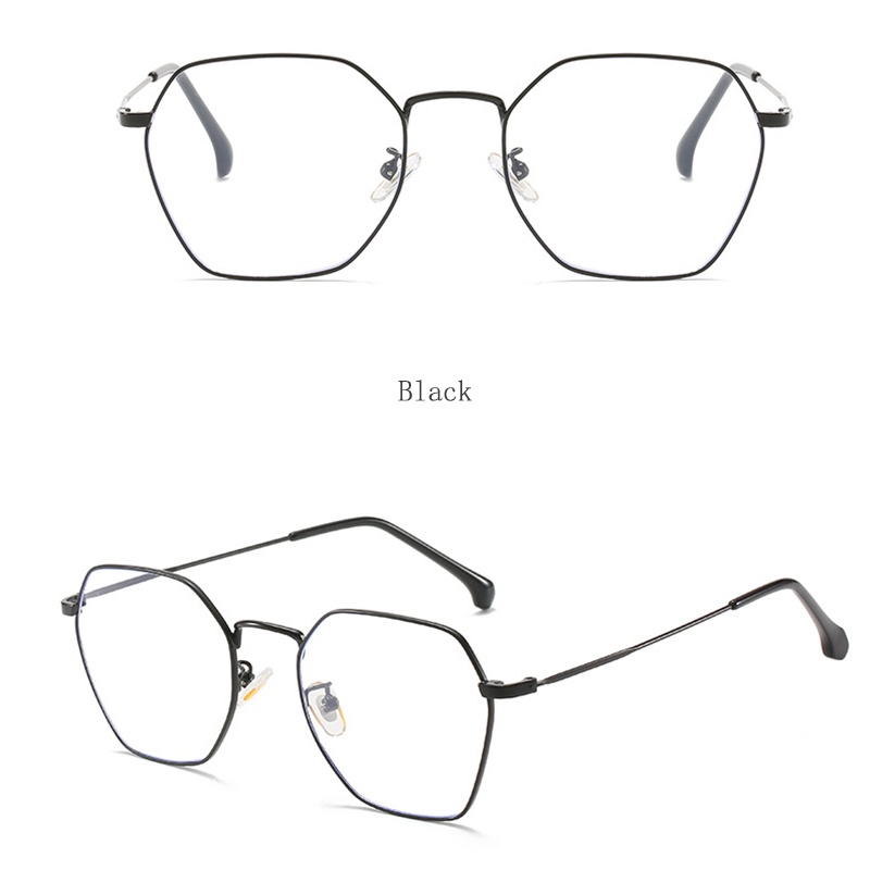 Gọng kính cận thời trang VIENDO kim loại cao cấp vuông chống ánh sáng xanh thời trang cận thị -0.5~ -6.00 độ