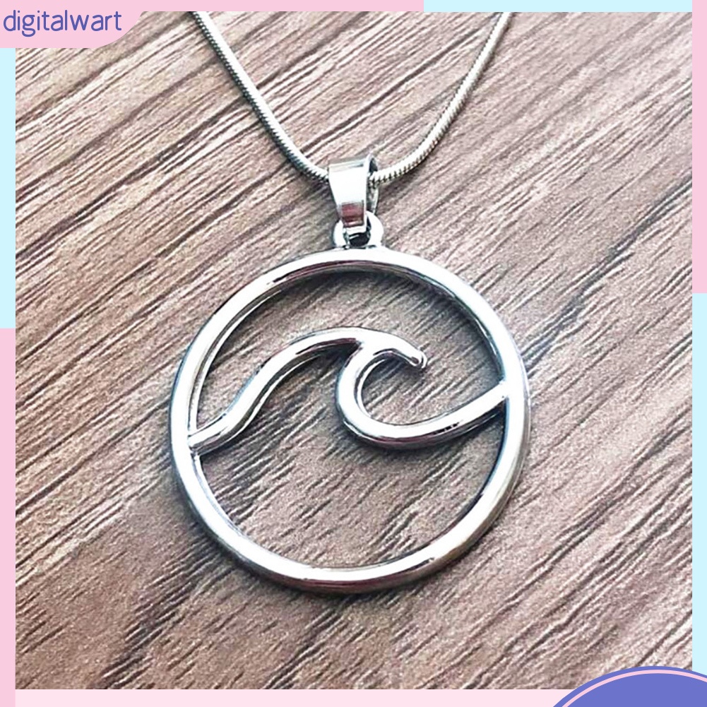 Dg✌❤Vòng cổ MặT HìNh SóNg BiểN ThờI Trang Cho Nữ