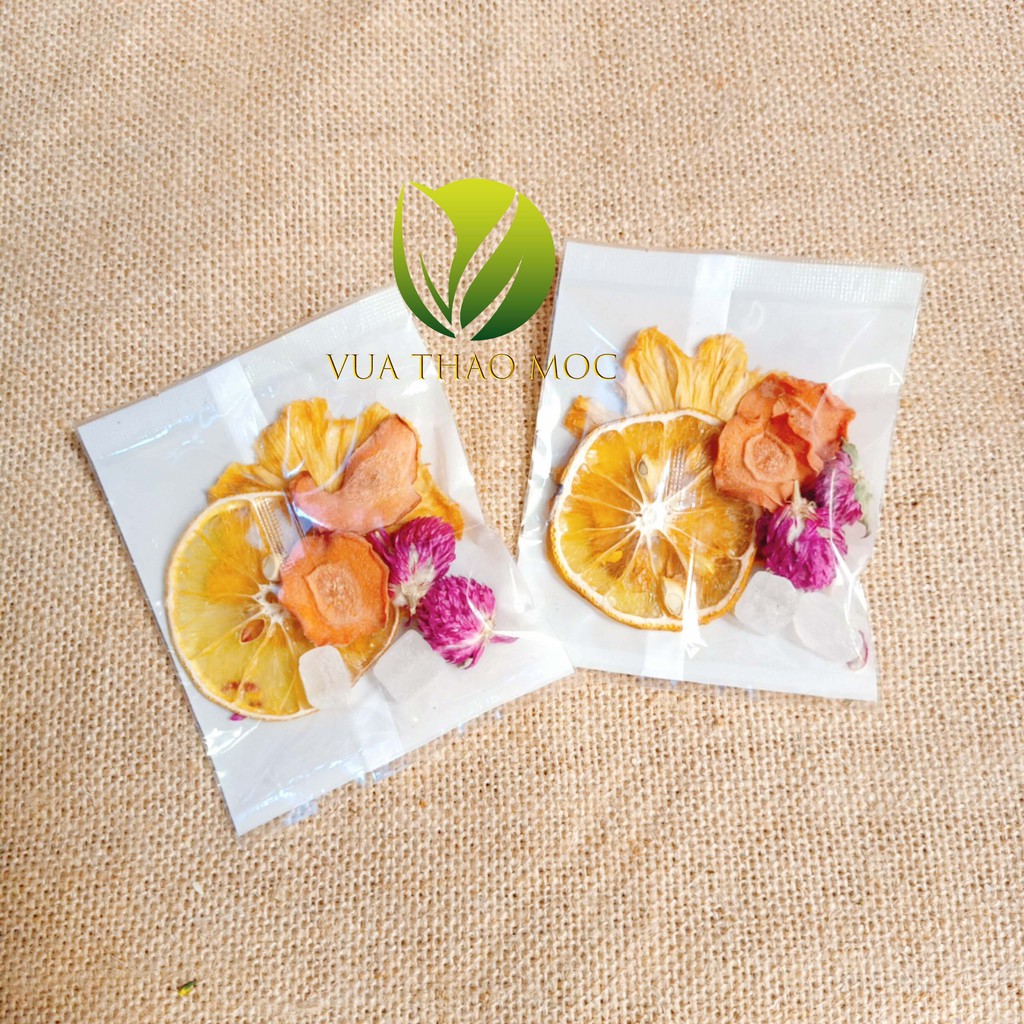 Trà detox hoa quả, trái cây khô thanh nhiệt làm sạch cơ thể Vua Thảo Mộc | BigBuy360 - bigbuy360.vn