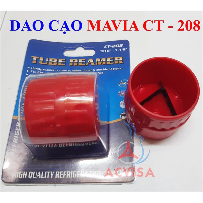 Dao nạo Bavia ống đồng CT 208 - cạo mavia Ma Via - Ba Via