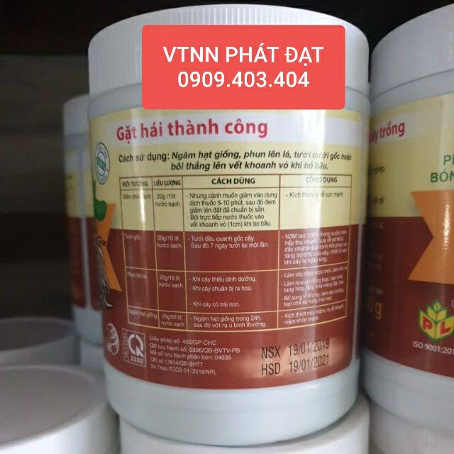 Thuốc Kích Thích Ra Rễ Cây Trồng N3M (Hộp 500g)