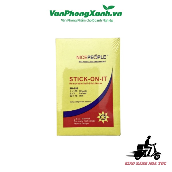Giấy nhắn, note Nice 3x2,3x3,3x4 SN 100 tờ/tập