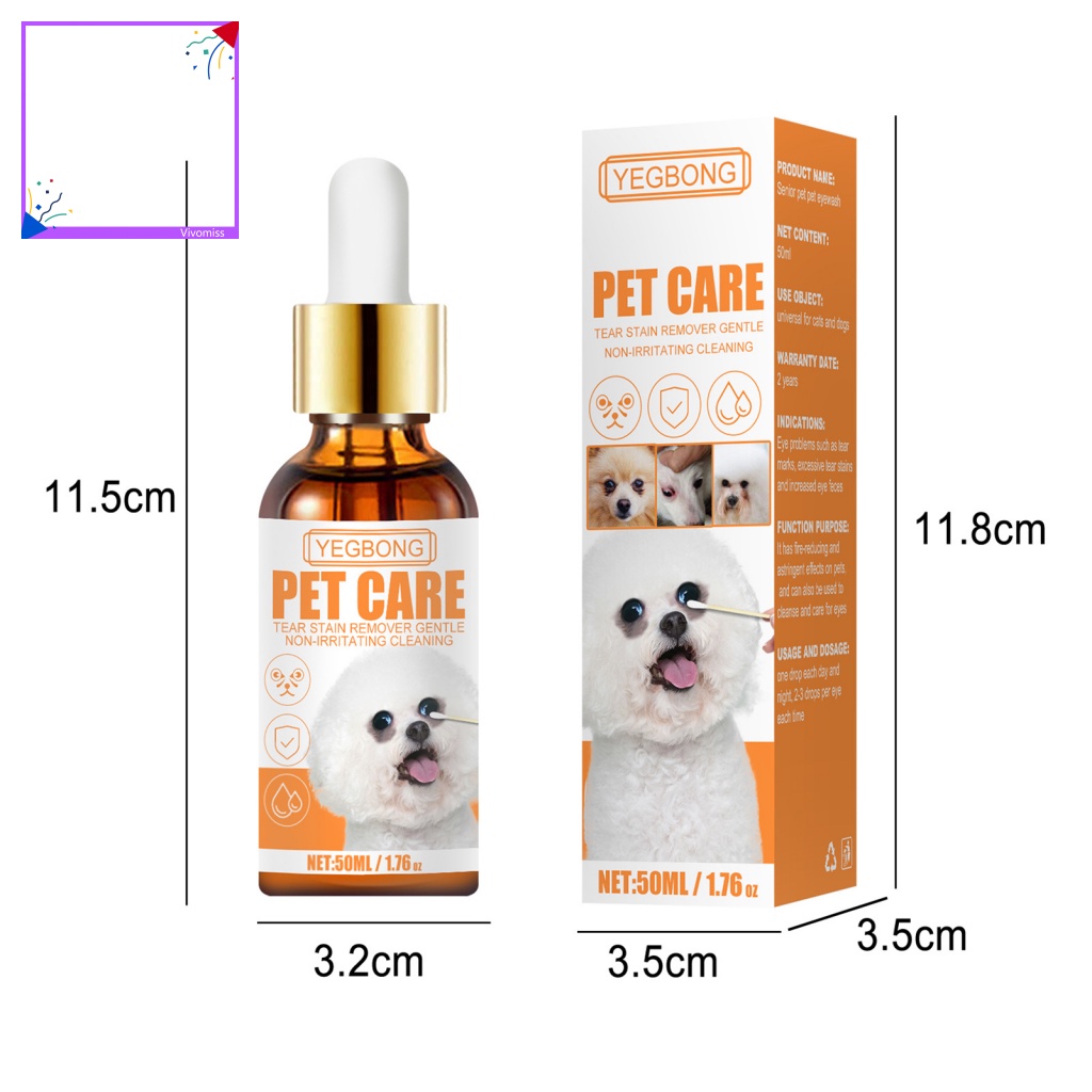 Dụng Cụ Loại Bỏ Vết Rách Trên Mắt Chó Mèo Tiện Dụng