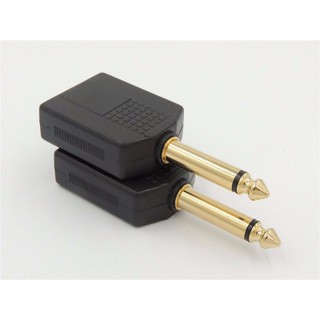 Đầu chia Audio 6.5mm 1 ra 2 đầu âm