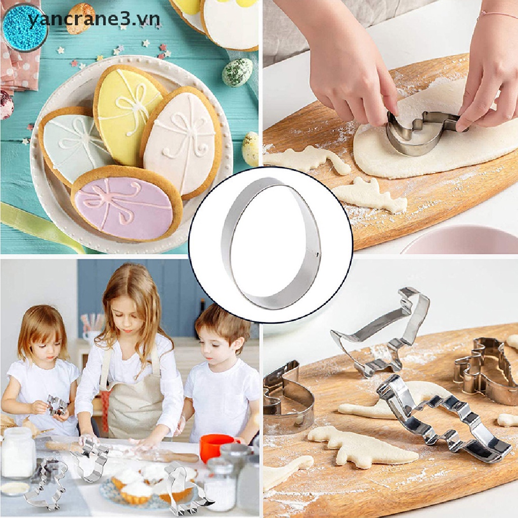 {Home} 7Pcs Dinosaur Stainless Cookie Cutters Biscuit Candy Food Molds  Party Supplies {yancrane3.vn}