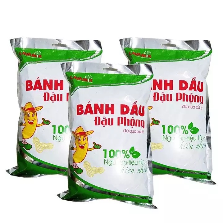 Bánh Dầu Đậu Phộng Lavamix Dạng Bột Đã Qua Xử Lý- Gói 1kg (PLV-003-01KG)