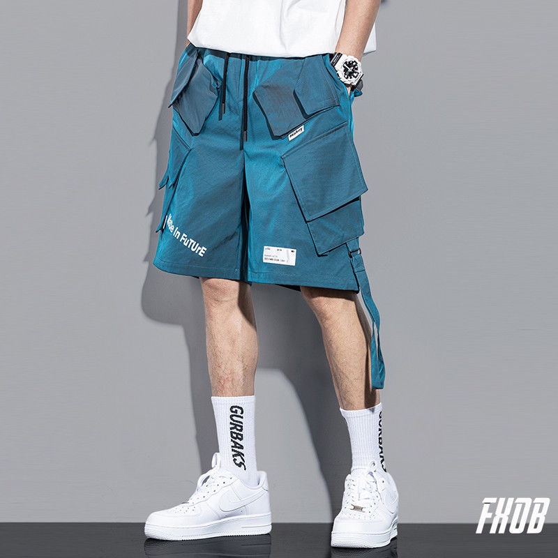 Quần sọt nam Bigsize Quần short đùi nam kaki ngố có túi cạp chun lưng thun Thời Trang kiểu trẻ trung Hàn Quốc đẹp cao cấp，cho người mập béo