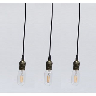 Bộ 3 dây đèn thả cổ điển Vintage bóng led Edison G45 4W