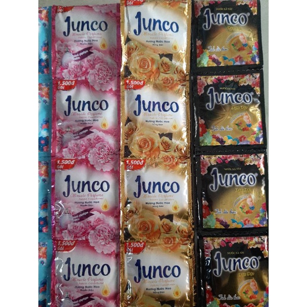 Nước xả vải Junco Dây/10 gói