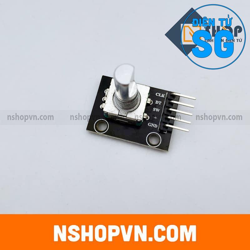 Mạch Volume Xoay Rotary Encoder 360 Độ KY-040 - FSH4