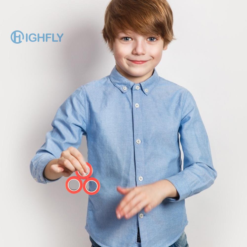 SPINNER Set 3 Con Quay Đồ Chơi Fidget Spinner Giúp Giảm Stress Cho Trẻ Em / Người Lớn