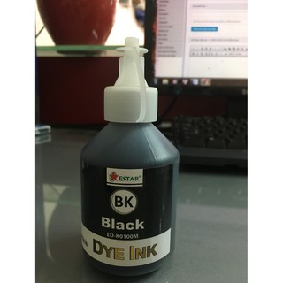Mực in phun màu epson dye black 100ml