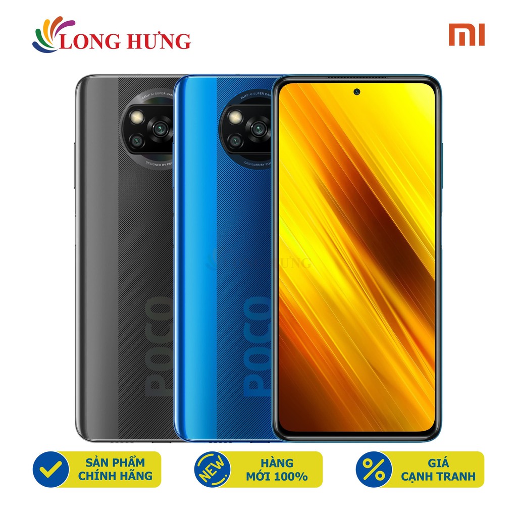 [Mã SKAMPUSH11 giảm 10% đơn 200k] Điện thoại Xiaomi Poco X3 NFC (6GB/64GB) - Hàng chính hãng