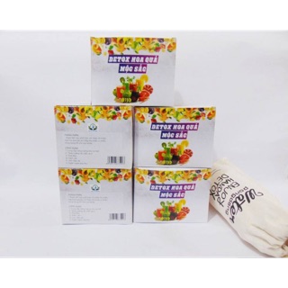 Detox Mộc sắc - Hoa quả sấy khô