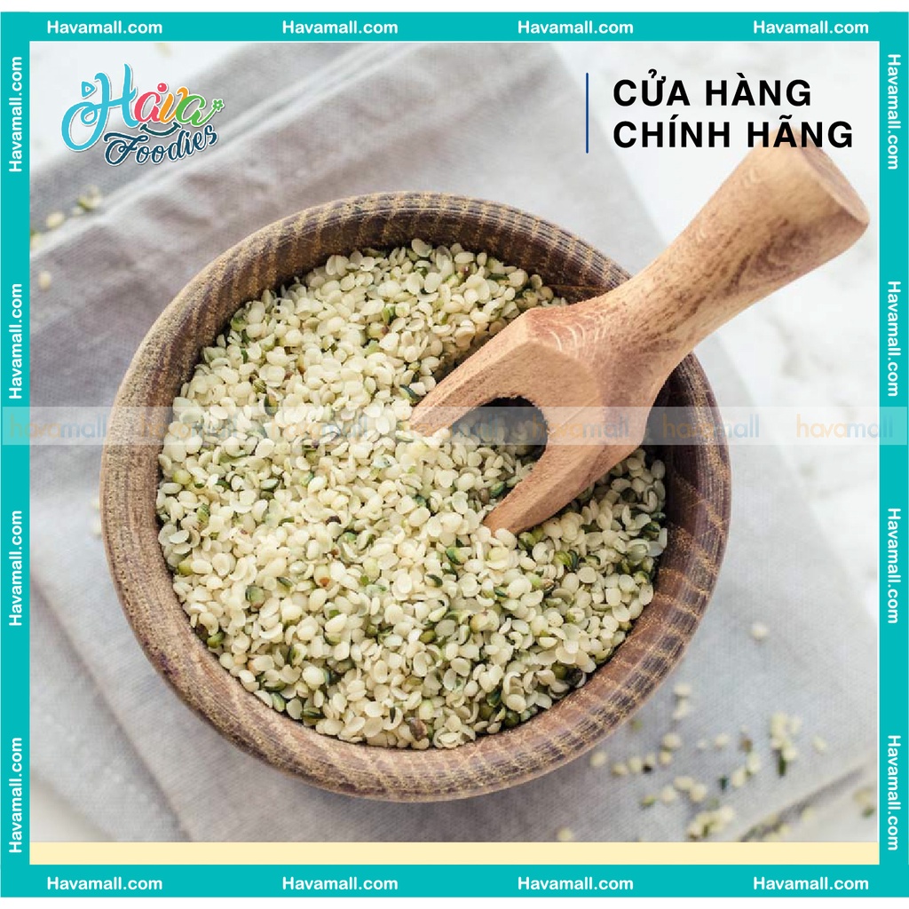 Hạt Gai Dầu Tách Vỏ Hữu Cơ Sottolestelle Gói 250gr