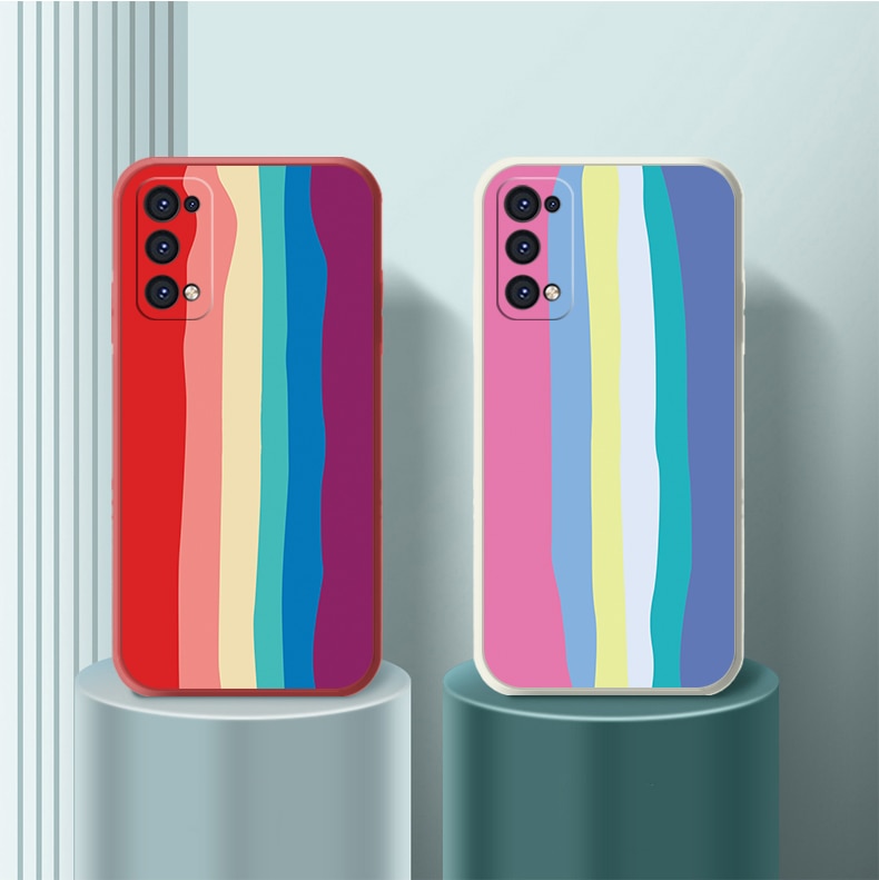 Vivo X27 Y3 Y12 Y15 Y17 Y52 S Iqo Z1X5G X60 Pro Iqoo Neo 3 Ốp Lưng Điện Thoại Cầu vồng cầu vồng đẹp