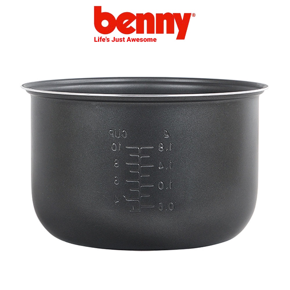 Nồi Cơm Điện Benny BR-MVN187, Black, 1.8 Lít, 700W