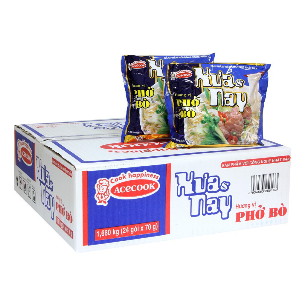 Phở Xưa và Nay  70gr x 24 gói