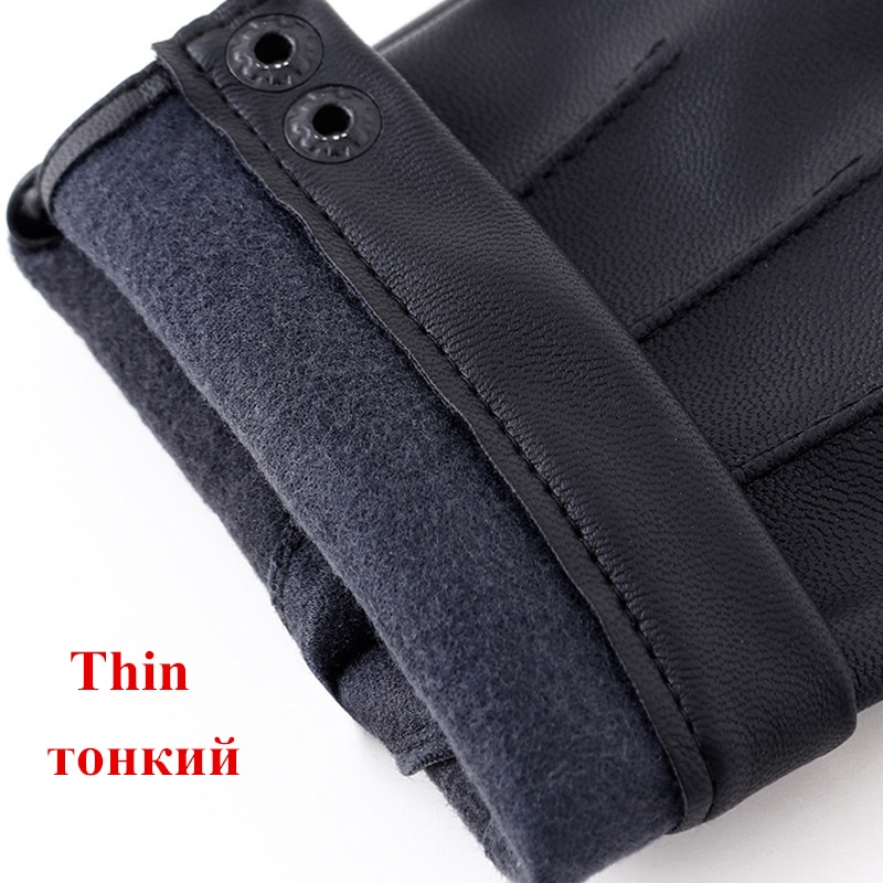 Găng tay da PU hở ngón thời trang cao cấp cho nam