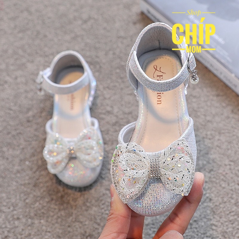 giày búp bê cho bé gái giày bệt cho bé có gót đế dẻo mềm êm chân da PU mềm đá sang chảnh QCCC thơi trang 1126 1120