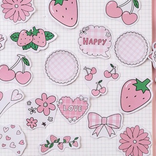Sticker PINK - chủ đề màu hồng cho sổ planner