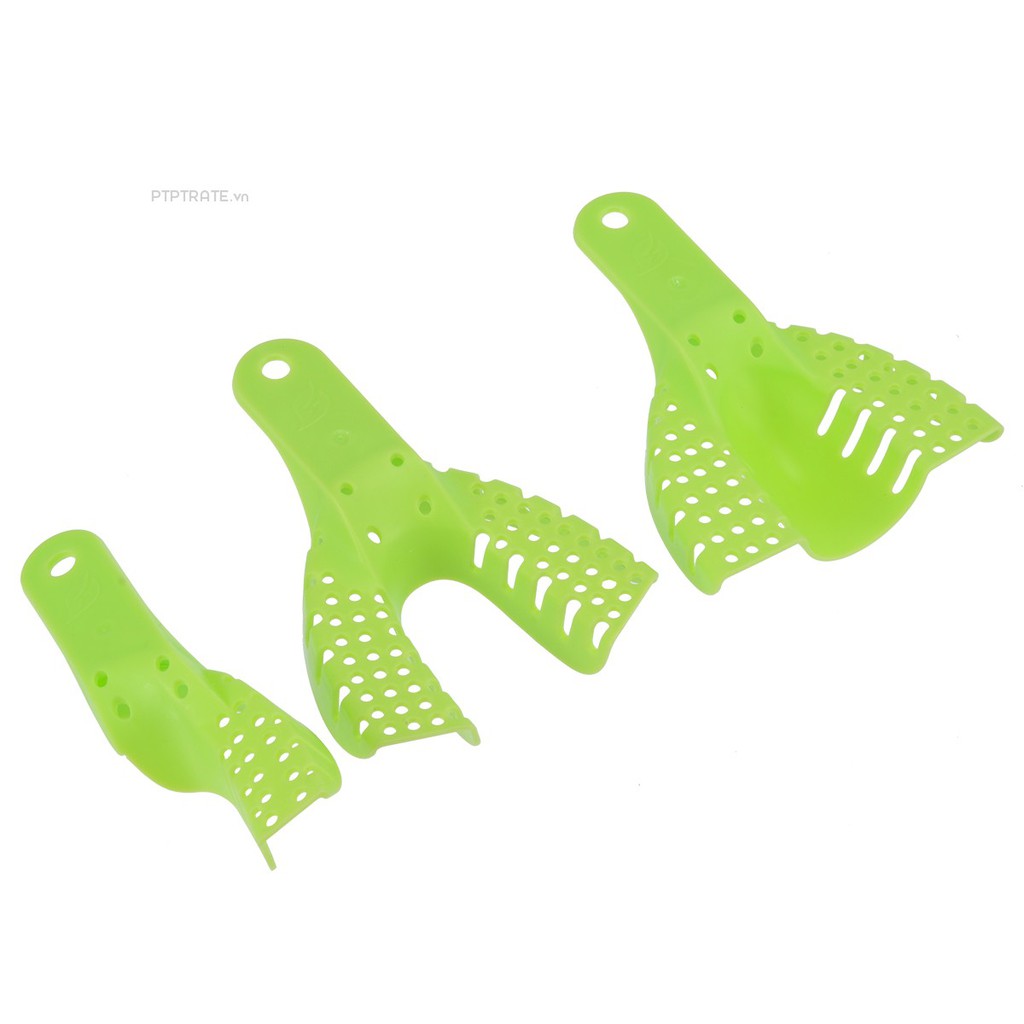 PTPTRATE ★10x Plastic Dental Impression Trays Dental Central Supply Materials Teeth Holder