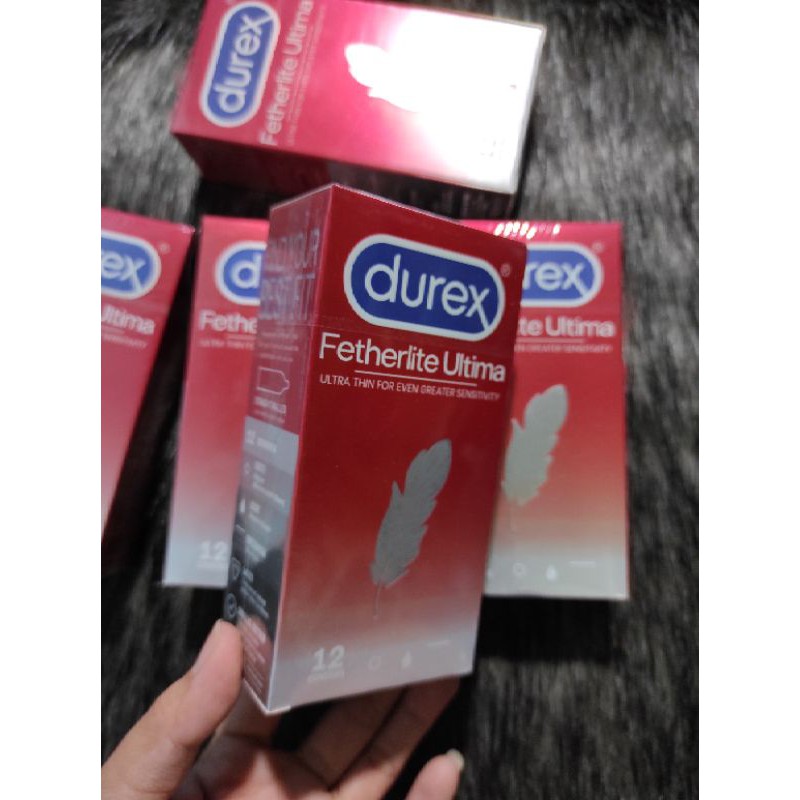 [Hộp 12 bao] Bao cao su Siêu mỏng Durex  Fetherlite Ultima