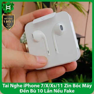 Tai Nghe iPhone 7/8/X/XsMax/11 Chính Hãng Bóc Máy Zin