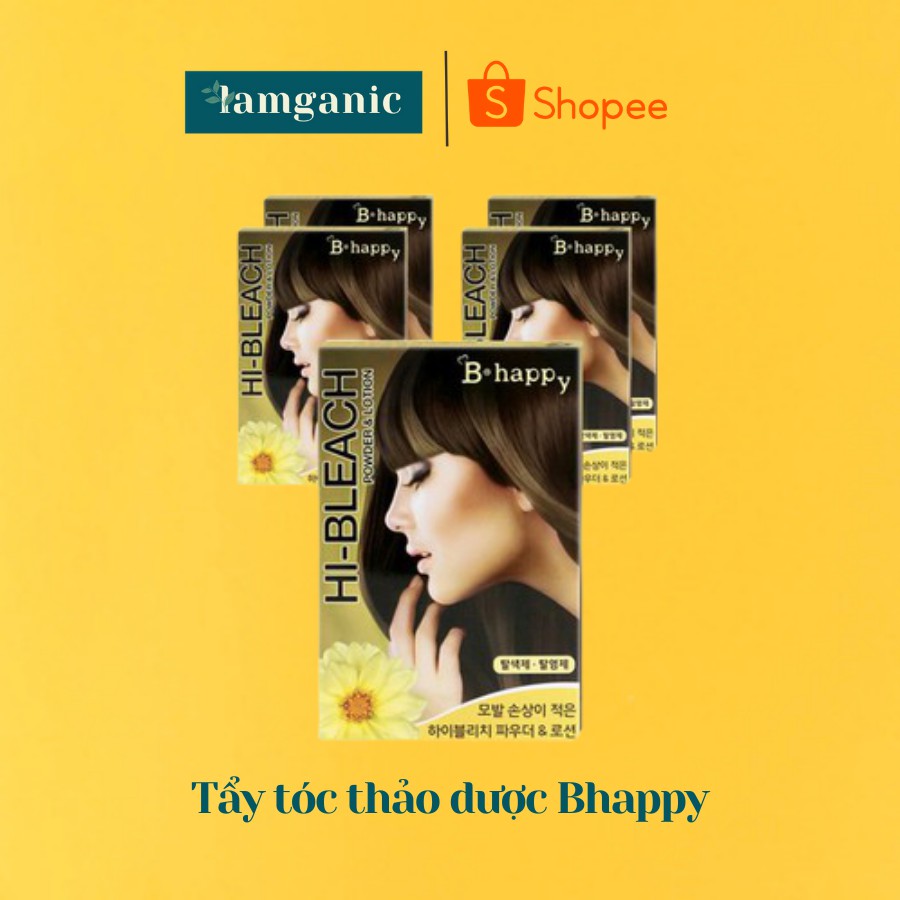 Tẩy tóc an toàn có dưỡng tóc B-Happy