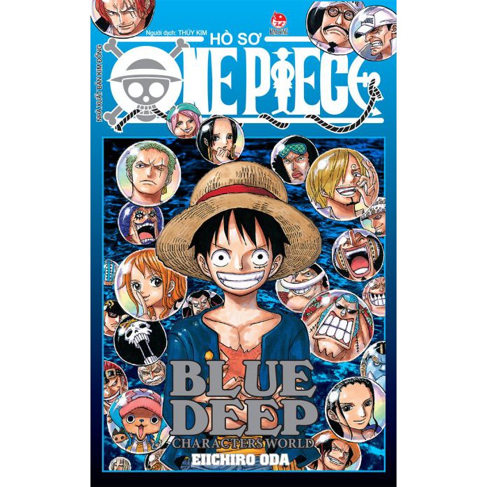 Sách - Hồ Sơ One Piece - Blue Deep Characters World