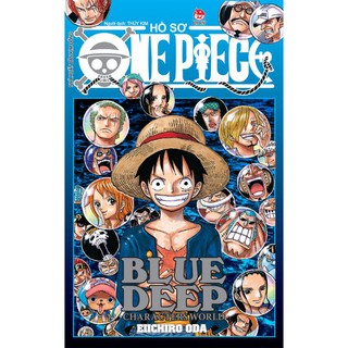 Sách - Hồ Sơ One Piece - Blue Deep Characters World