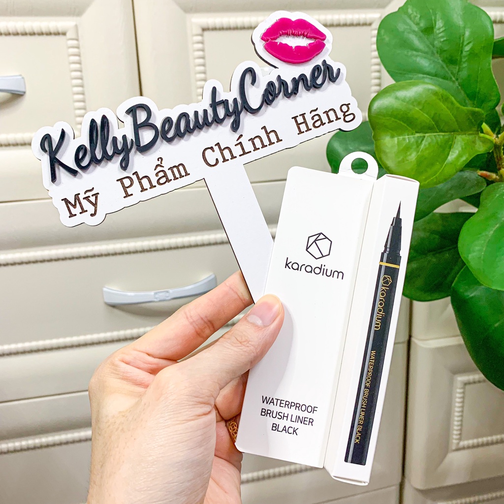 Kẻ mắt Karadium Waterproof Brush Liner #Black