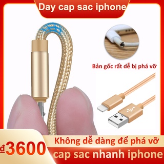 Dây cáp sạc nhanh iphone cáp sạc nhanh iphone 1m 3m siêu rẻ
