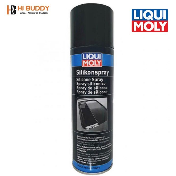 Chai xịt silicon bôi trơn bảo dưỡng cao su, nhựa Liqui Moly Silicon-Spray 300ml 3310