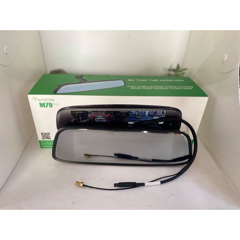 Camera hành trình ô tô M79 Plus -Camera hành trình xe hơi gương cao cấp Ram 2Gb-32Gb | BigBuy360 - bigbuy360.vn