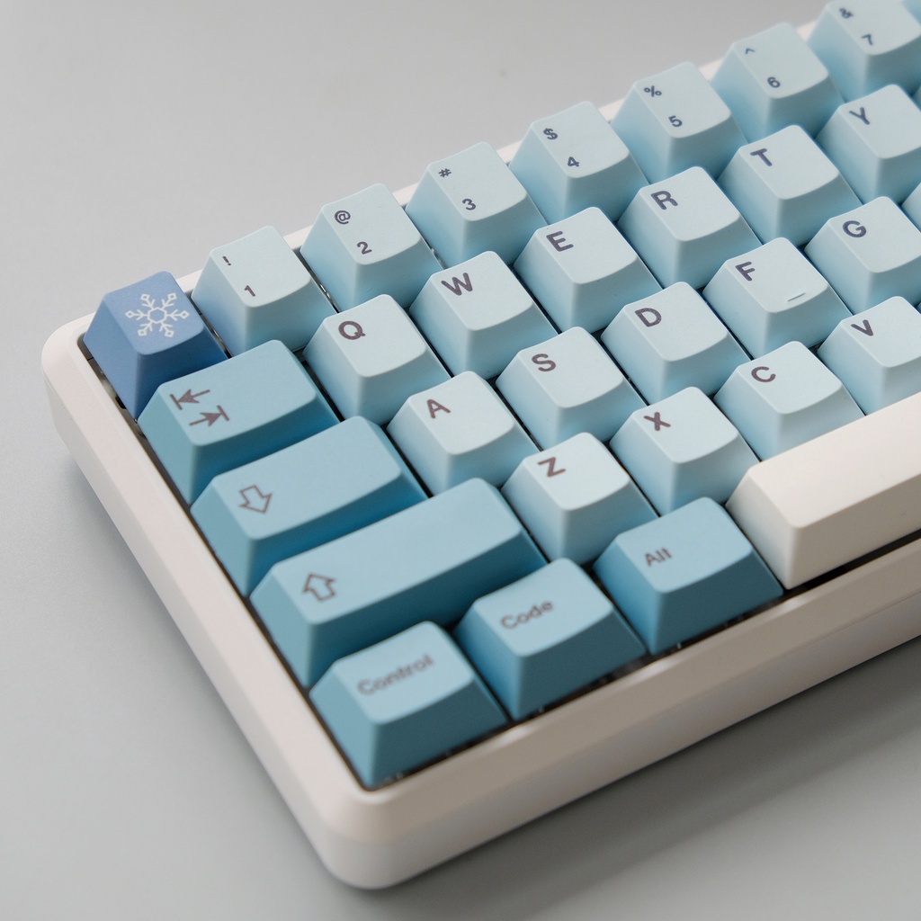 142 Nắp phím PBT Cherry Profile màu nhuộm thăng hoa bố cục ANSI cho bàn phím cơ Cherry MX Switch