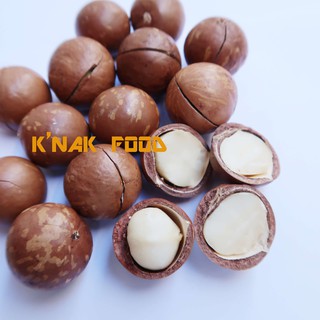 Hạt mắc ca sấy nứt vỏ Gia Lai (Size lớn)