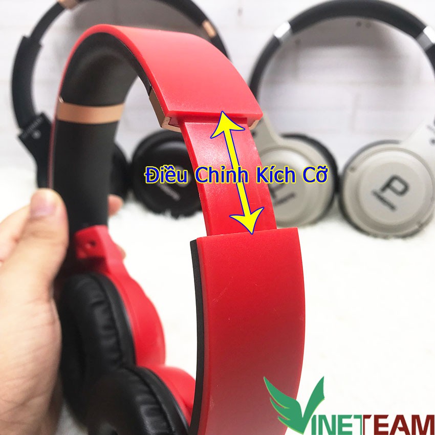 Tai nghe bluetooth chụp tai có mic pangpai p800 / P88 version 4.2 có khe cắm thẻ nhớ - Âm Thanh Đỉnh Cao -dc2983 | BigBuy360 - bigbuy360.vn