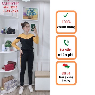 Bộ đồ mặc nhà thể thao hàng cao cấp sannyny code3091