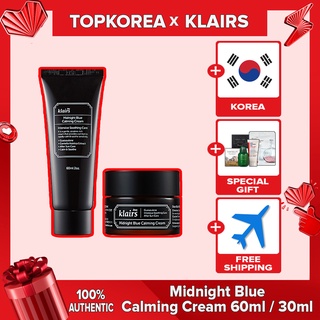 ★KLAIRS★ Midnight Blue Calming Cream 30ml or 60ml (CREAM)/ (Hàng Mới Về) Kem Dưỡng / TOPKOREA