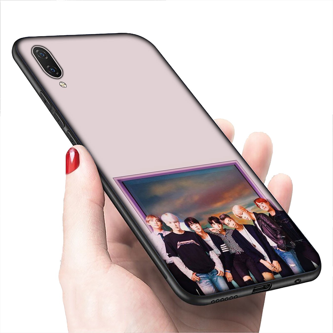 Soft Silicone iPhone 11 Pro XR X XS Max 7 8 6 6s Plus + Cover kpop BTS Bangtan Boys Phone Case