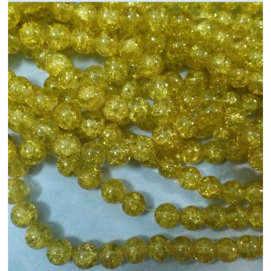 1 dây 55 viên đá tuyết 8ly đủ màu để chọn